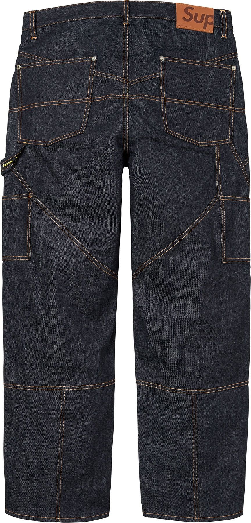 Paneled Double Knee Painter Pant view 3